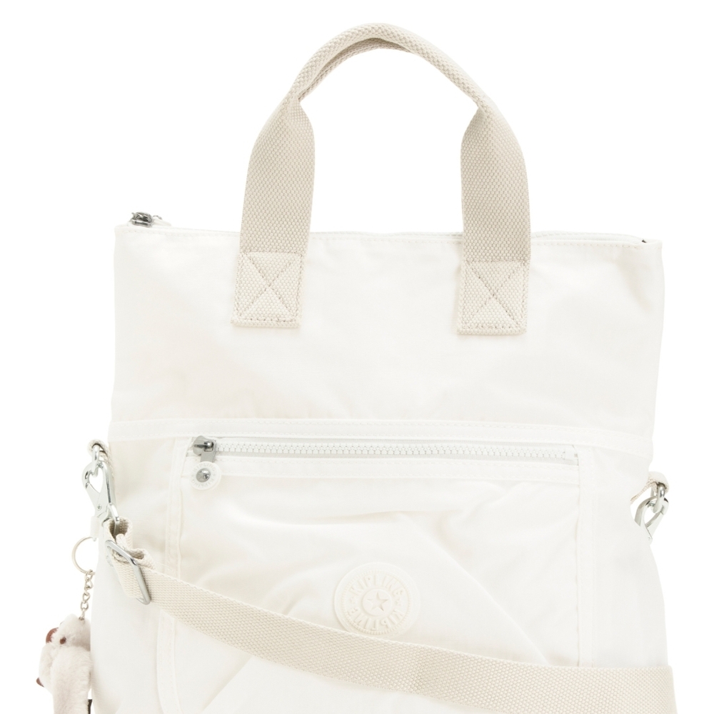 Kipling Women's Cream Tote Bag